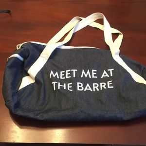 Barre gym bag